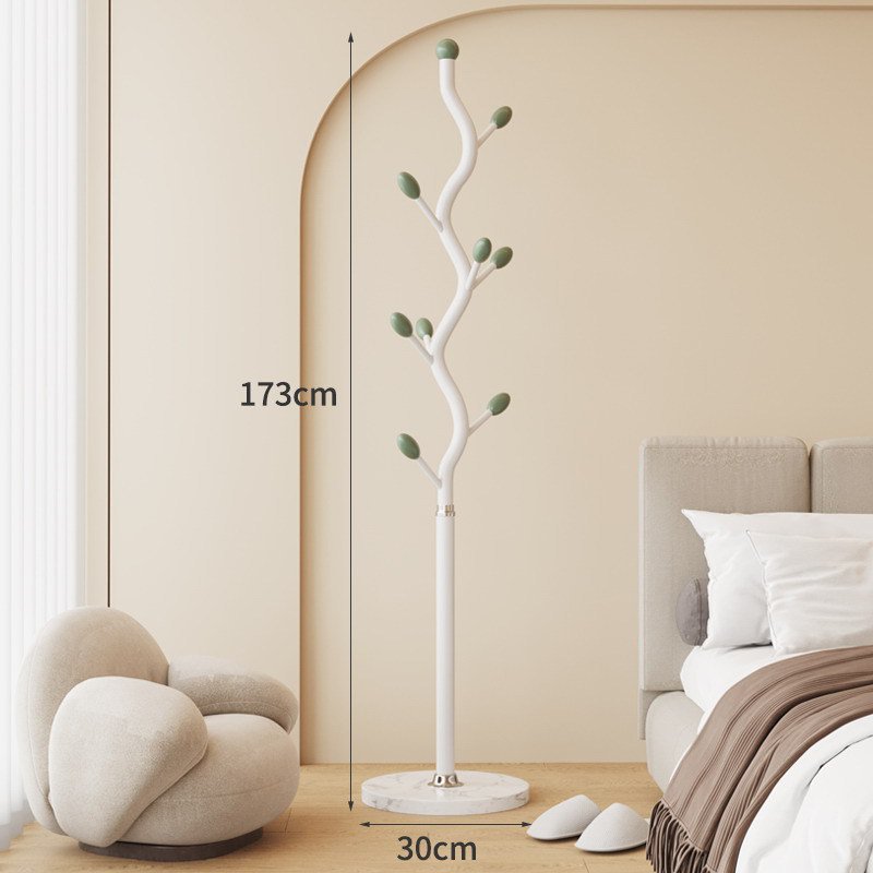 Freistehender Garderobenständer mit Ablage für Taschen