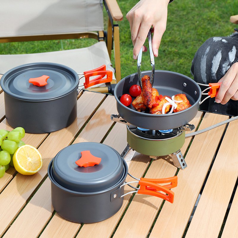 Komplettes Outdoor-Camping- und Picknick-Set