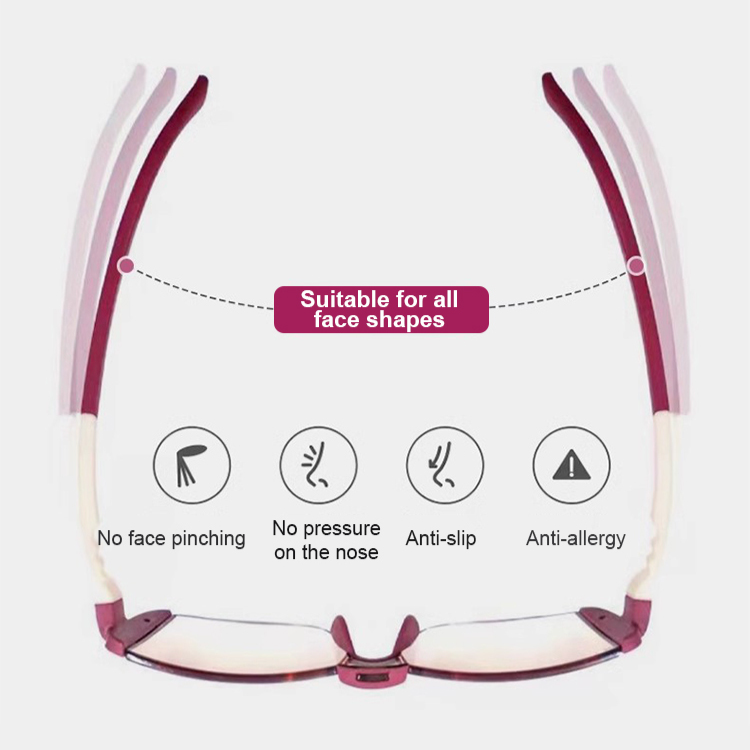 Smart Zoom Color-Changing Reading Glasses