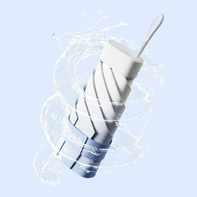 晴れの日も雨の日も使えるミニポータブルサンシェード