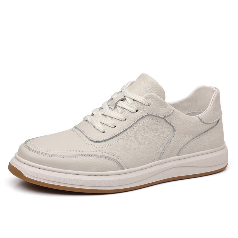 Herren-Freizeitschuhe aus erstklassigem Rindsleder, neue Frühlingskollektion