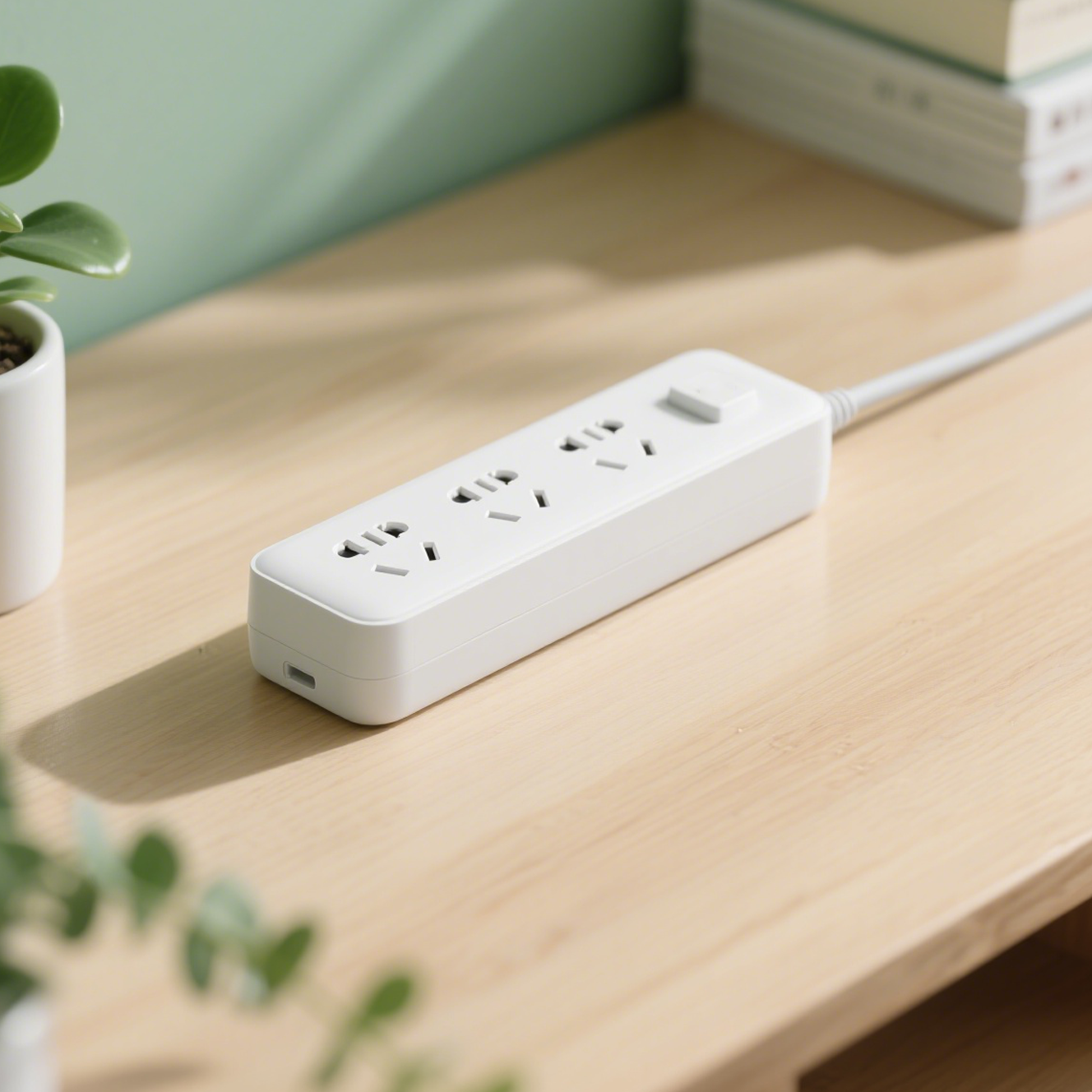 キッチン専用6穴防油ソケット