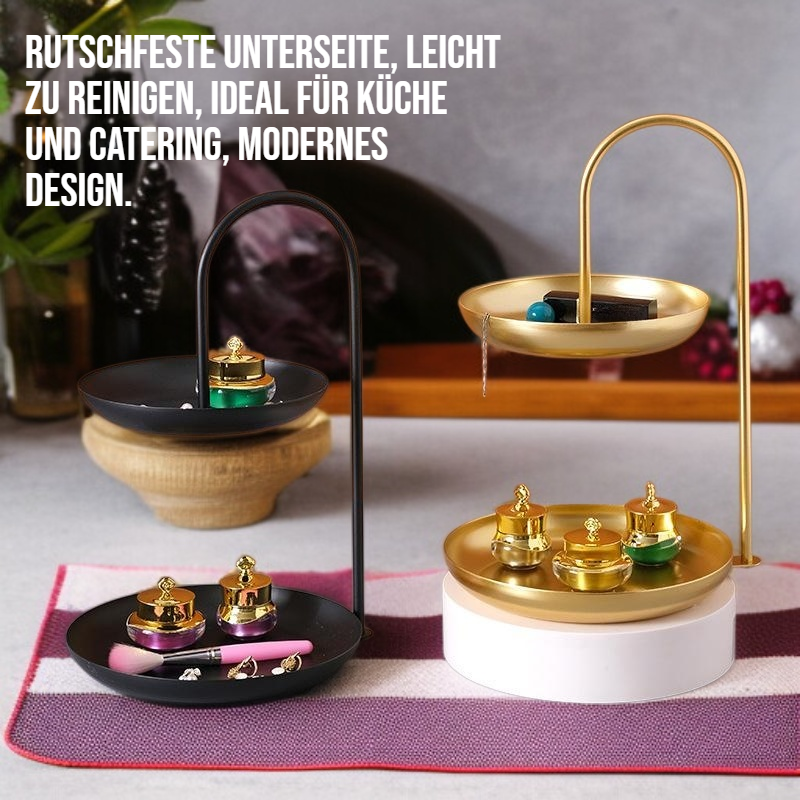 Eisen Doppelschicht Obstbrett