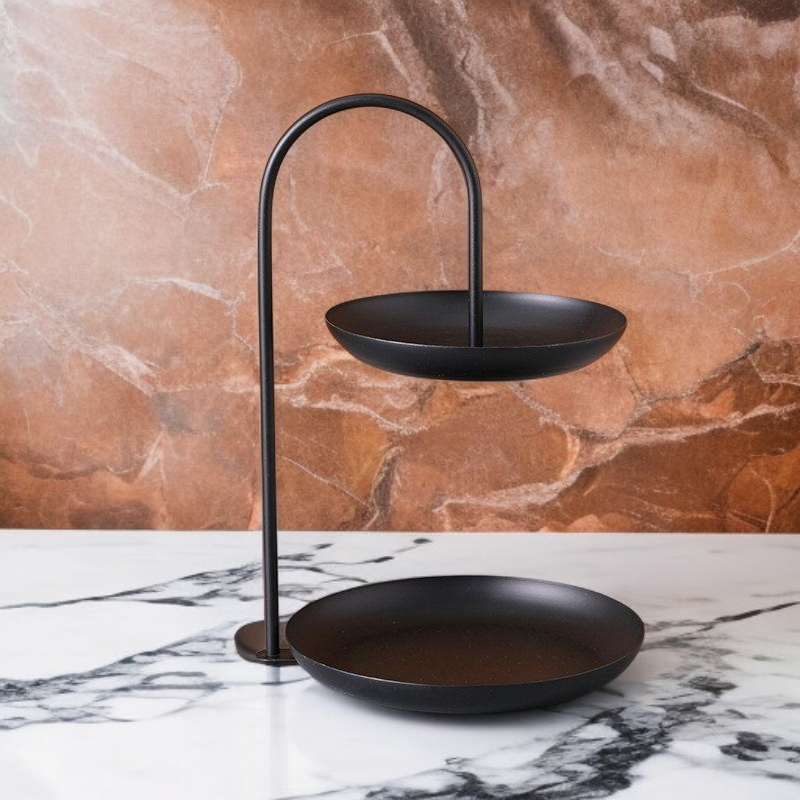 Eisen Doppelschicht Obstbrett