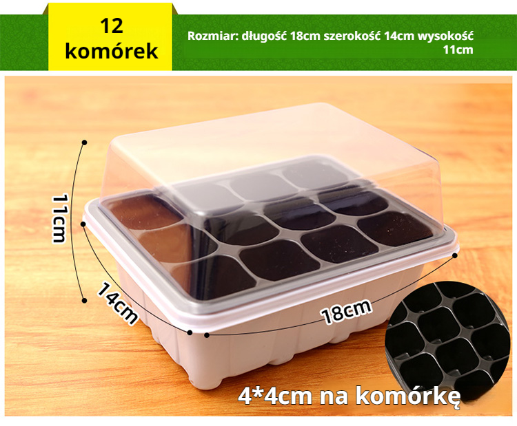 Akcesoria ogrodnicze – skrzynka na sadzonki