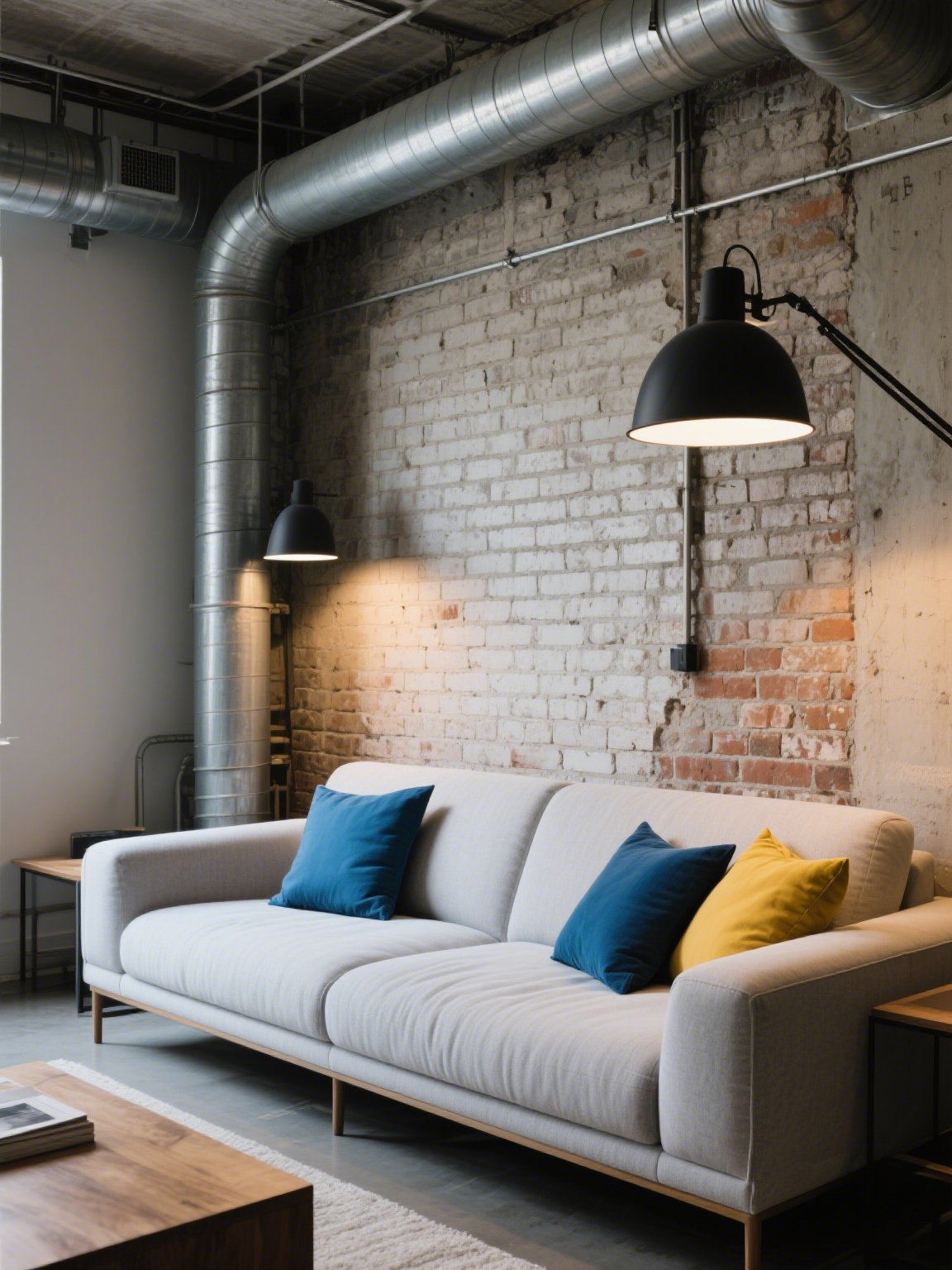 省スペース設計のハンガーラック使用例