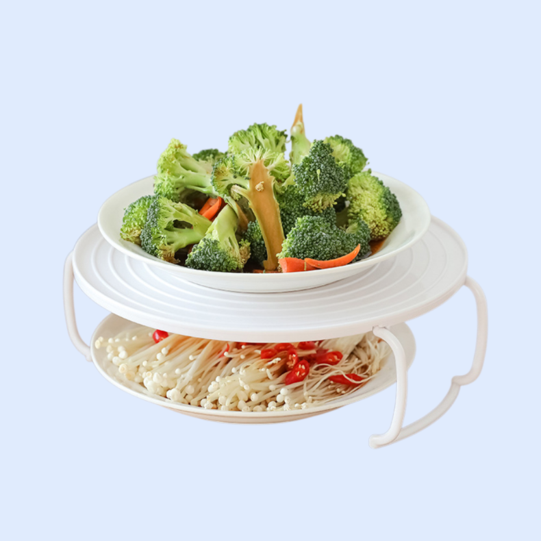 折りたたみ式ラウンドディッシュラック