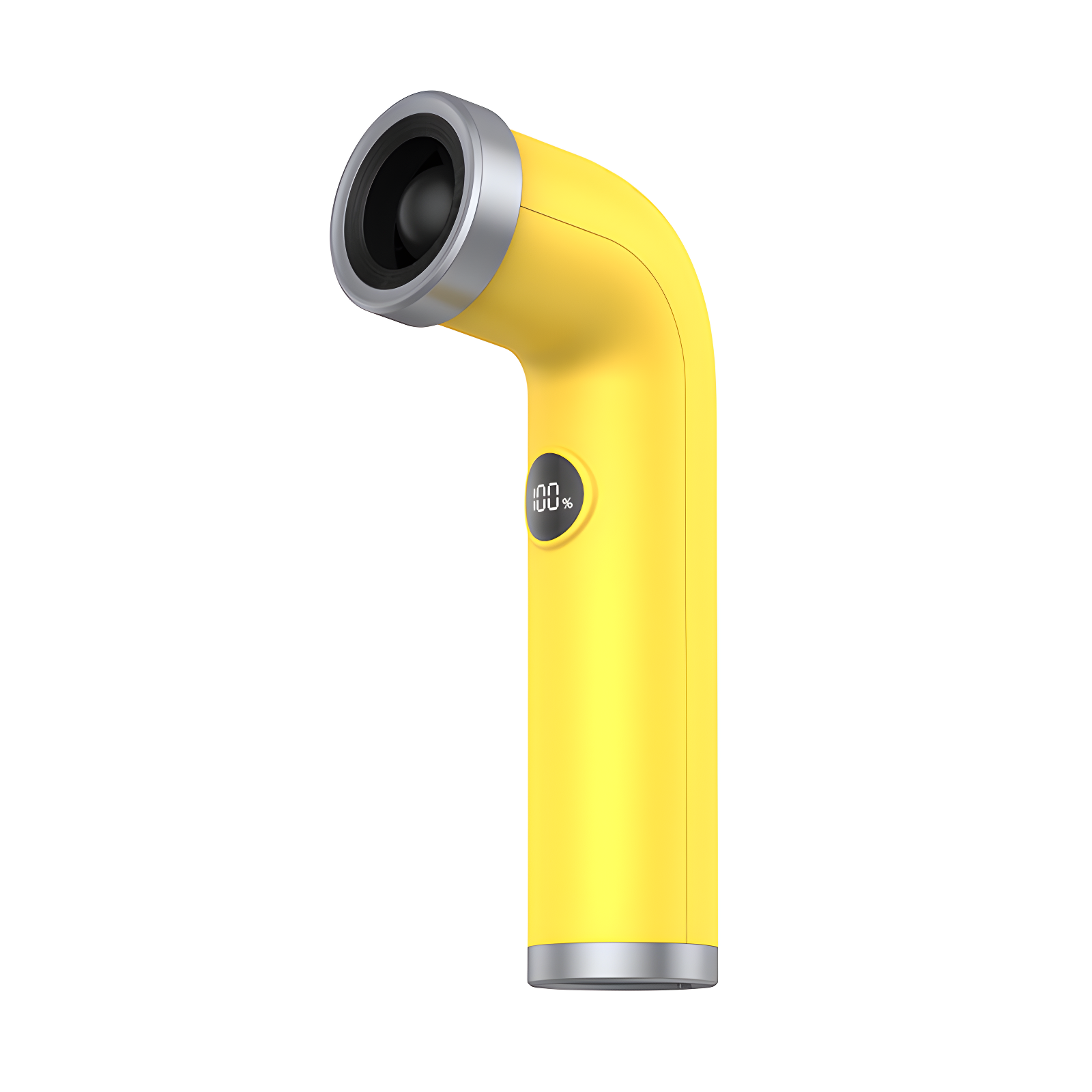 2025年新クリエイティブパーソナルファン、ファッショナブルなリーフレスファン、高速ターボファン、激しく曲がるパイプ、ハンドヘルド小型ファン、デジタルディスプレイヘアドライヤー