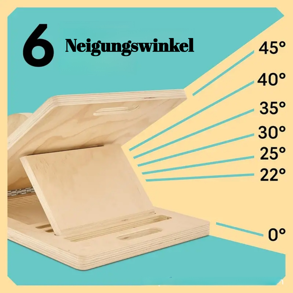 Achillessehnen- und Wadenstrecker aus Holz