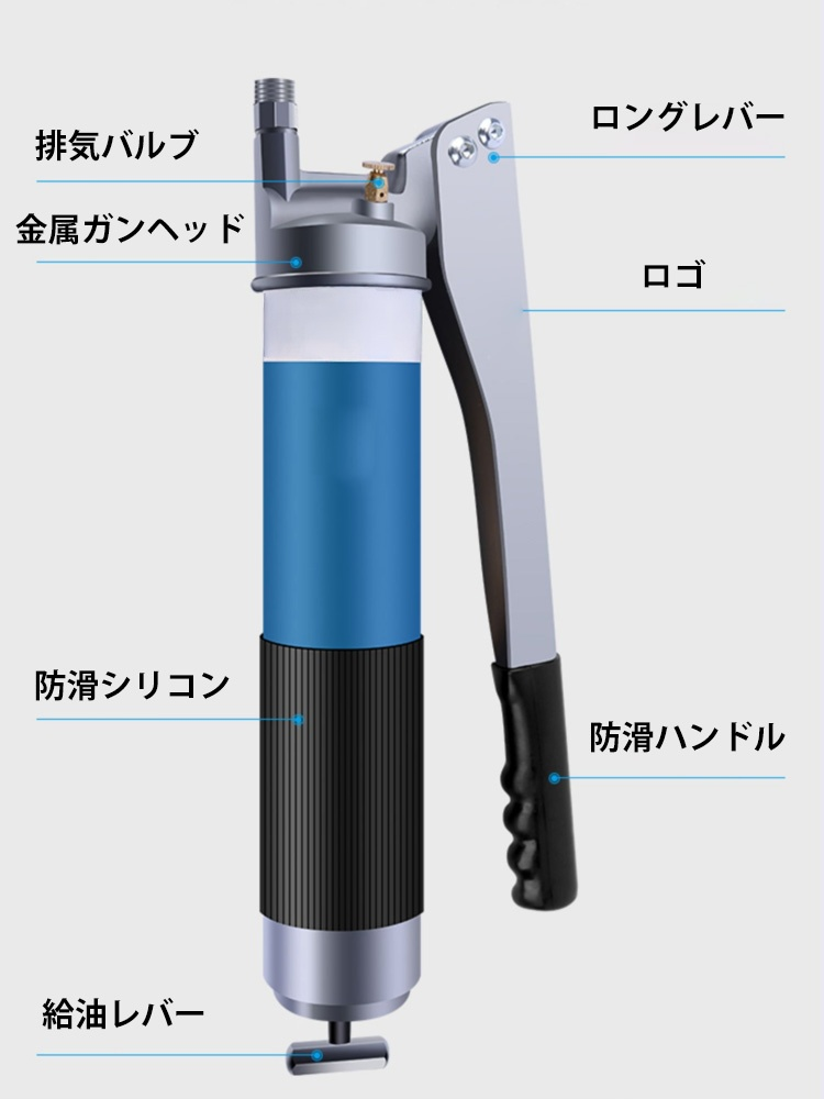 高圧グリースガン