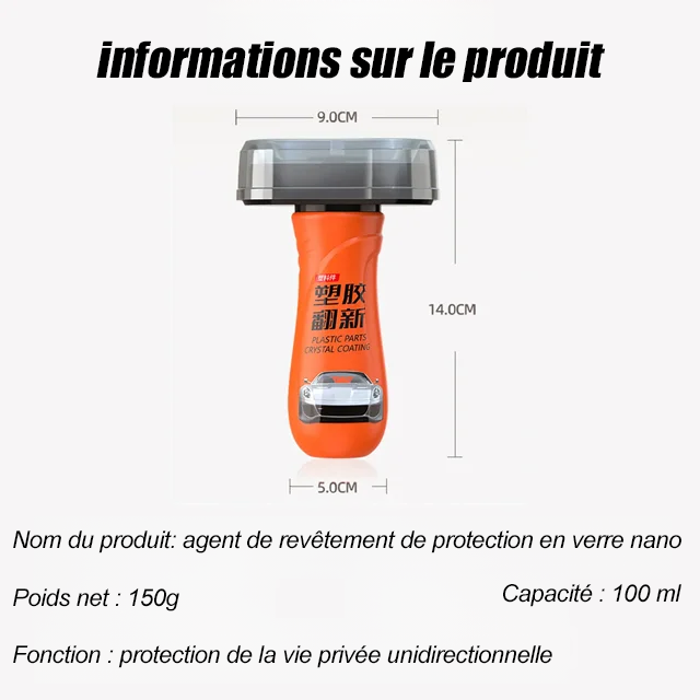 Revêtement de protection en verre nano
