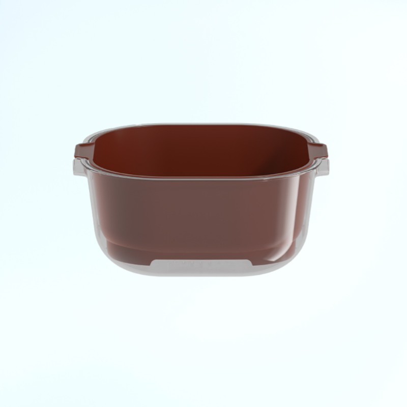 주방용 이중 배수 채반 세척 바구니