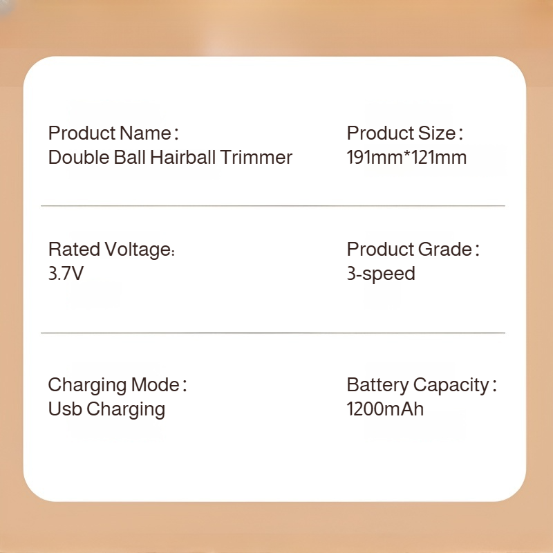 Double-Sided Fabric Shaver