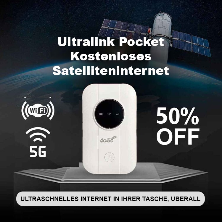 【Kostenloses Internet in der Tasche】5G-Router