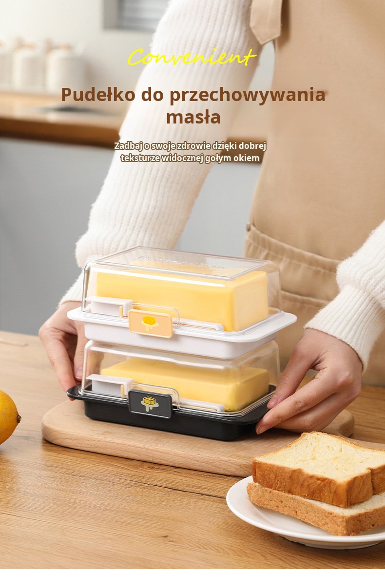 Pudełko do przechowywania masła w lodówce