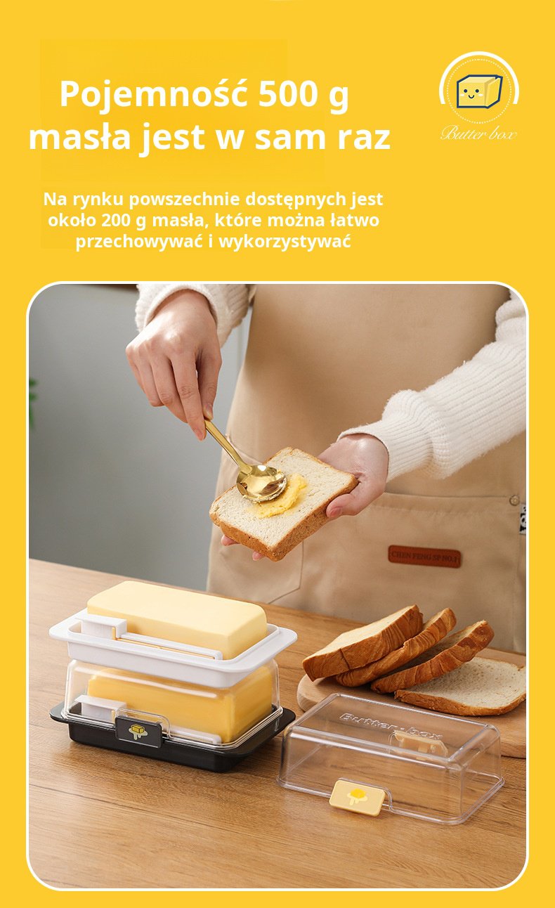Pojemnik do krojenia i przechowywania masła