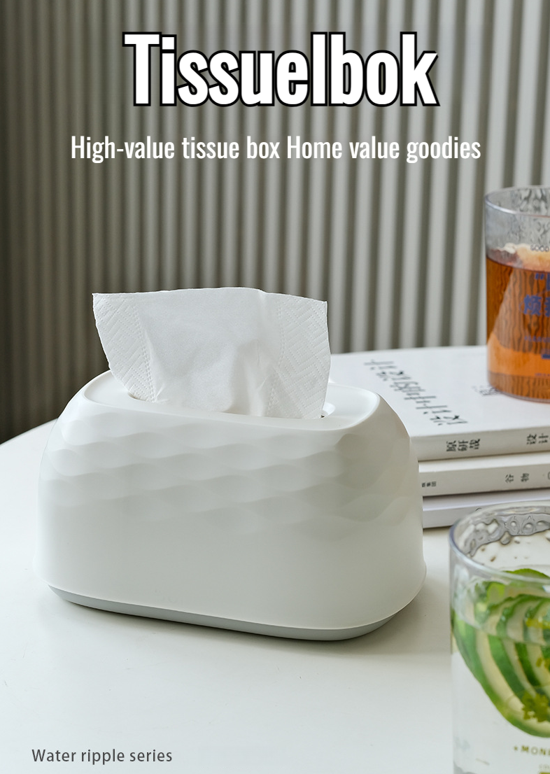 Convenient spring-loaded tissue dispenser for home