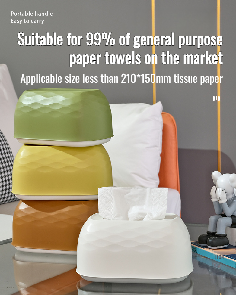 Modern decorative tissue box for any interior