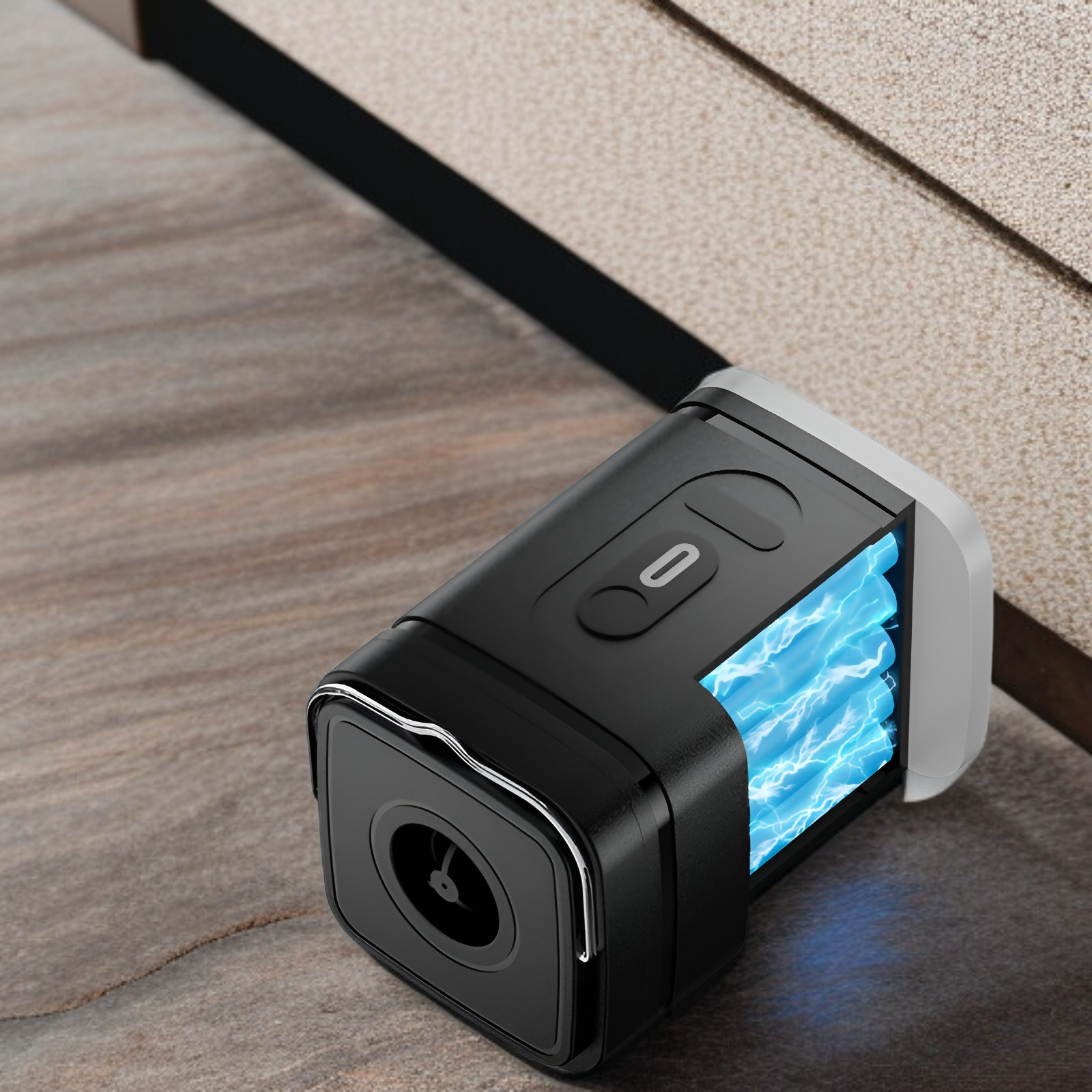 電動ポータブル屋外キャンプ用エアポンプ ストレージポンプ 充電 スイミングリング インフレータブル 照明 エアポンプ 収縮