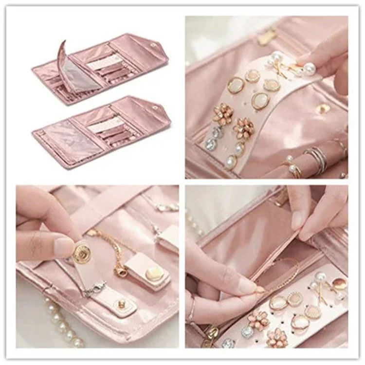 折り畳み式ジュエリーポーチ