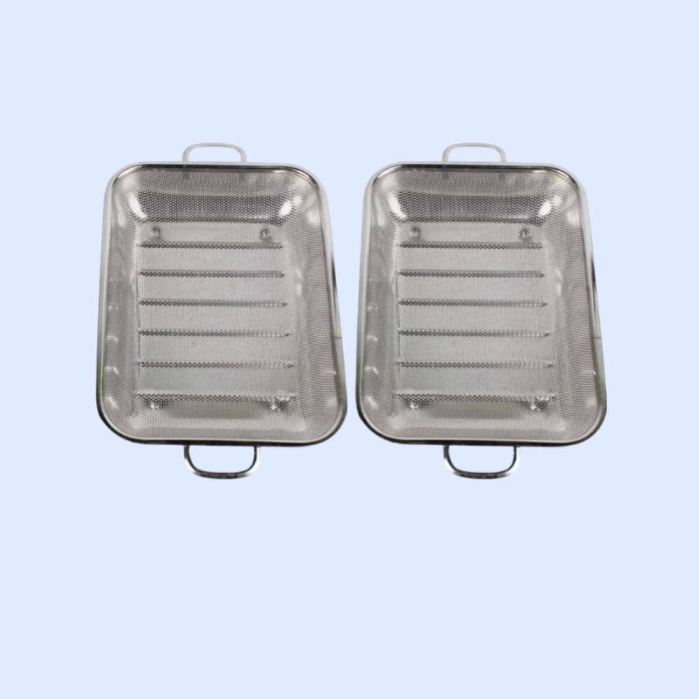 스테인리스 사각 먼지삽형 물빠짐 바구니