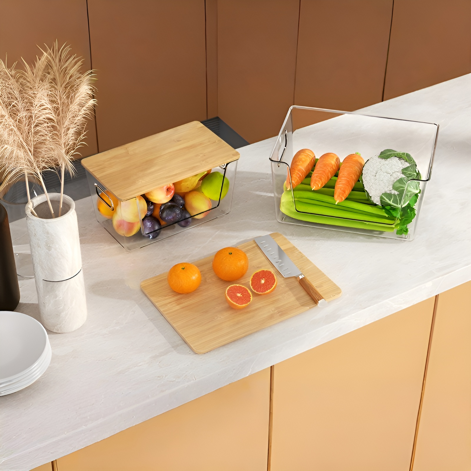 透明多層収納ラックで家庭用に最適な収納ボックス