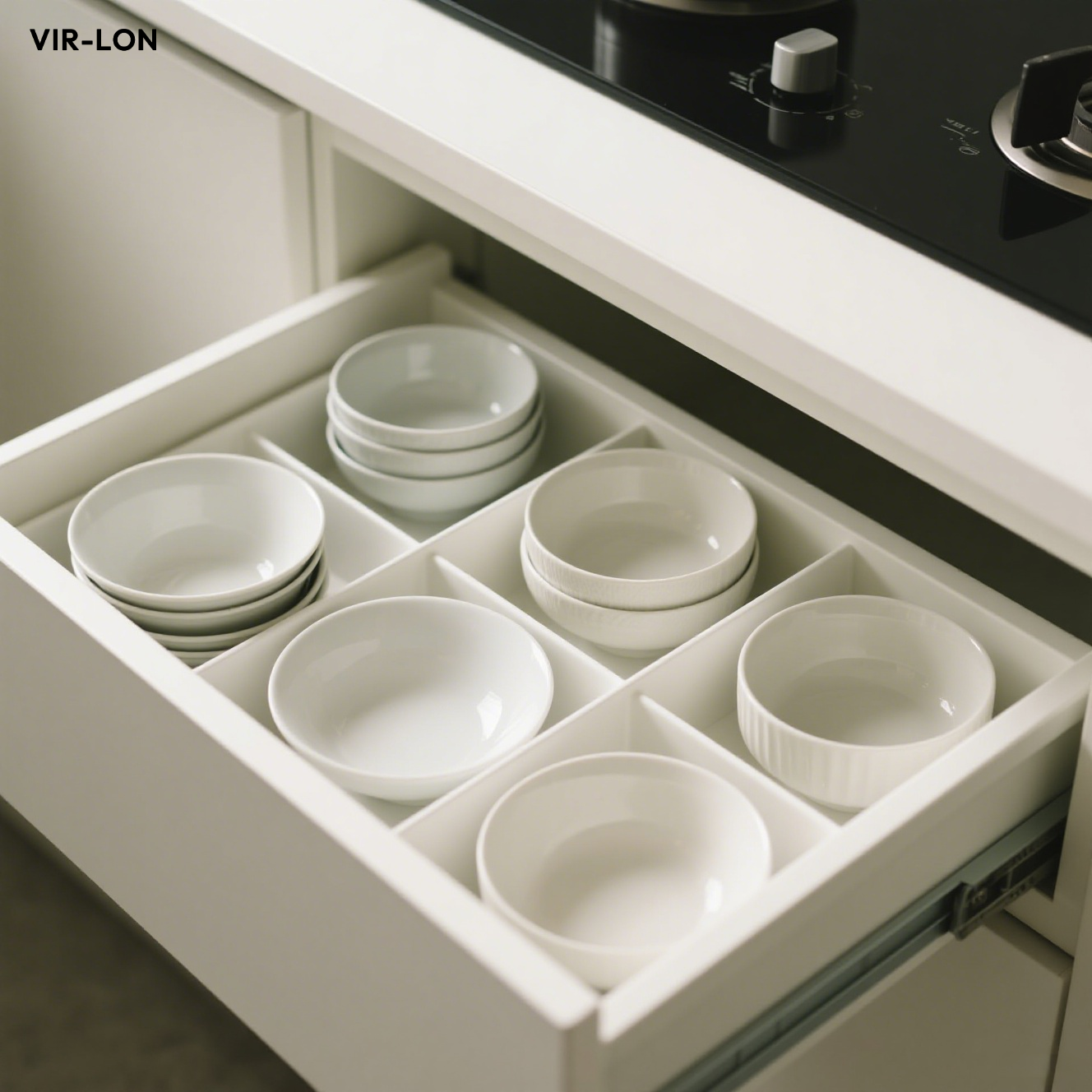 Melamin Porzellanimitat weiß große Schüssel