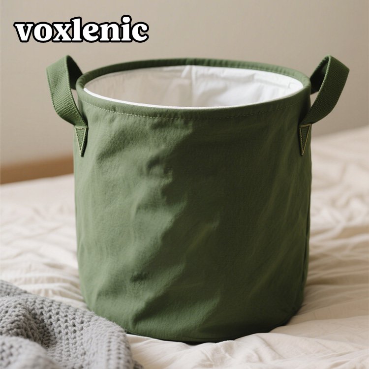 省スペース設計のランドリーバスケット