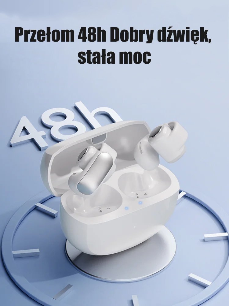 Bestsellerowe sportowe otwarte słuchawki Bluetooth