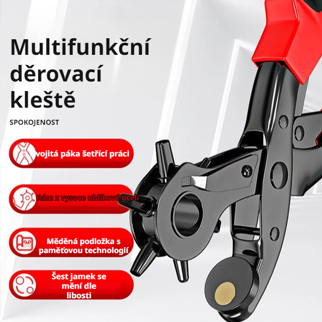 Sada děrovačů do kůže