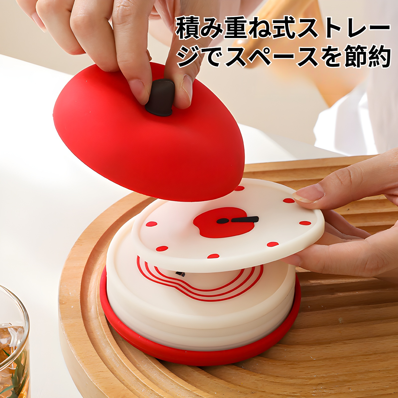 シリコン断熱パッド、プレースマット、ポットマット、コースター、ボウルマット、やけど防止パッド、テーブルマット、耐熱マット、ディナープレートマット、キャセロールマット