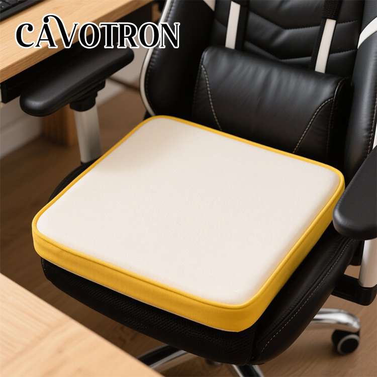 【長時間の座り仕事に最適】低反発シートクッション