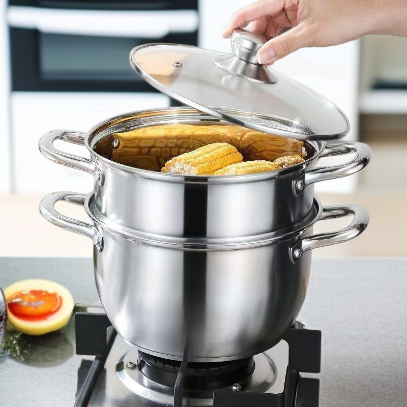 2중 대용량 스티머