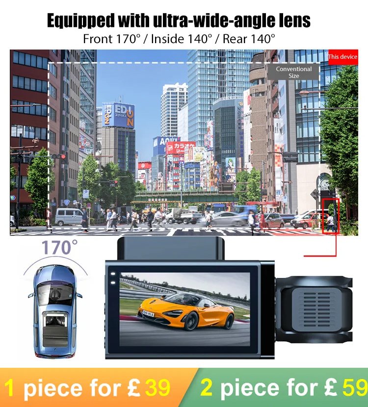 Sanlu high definition wifi driving recorder