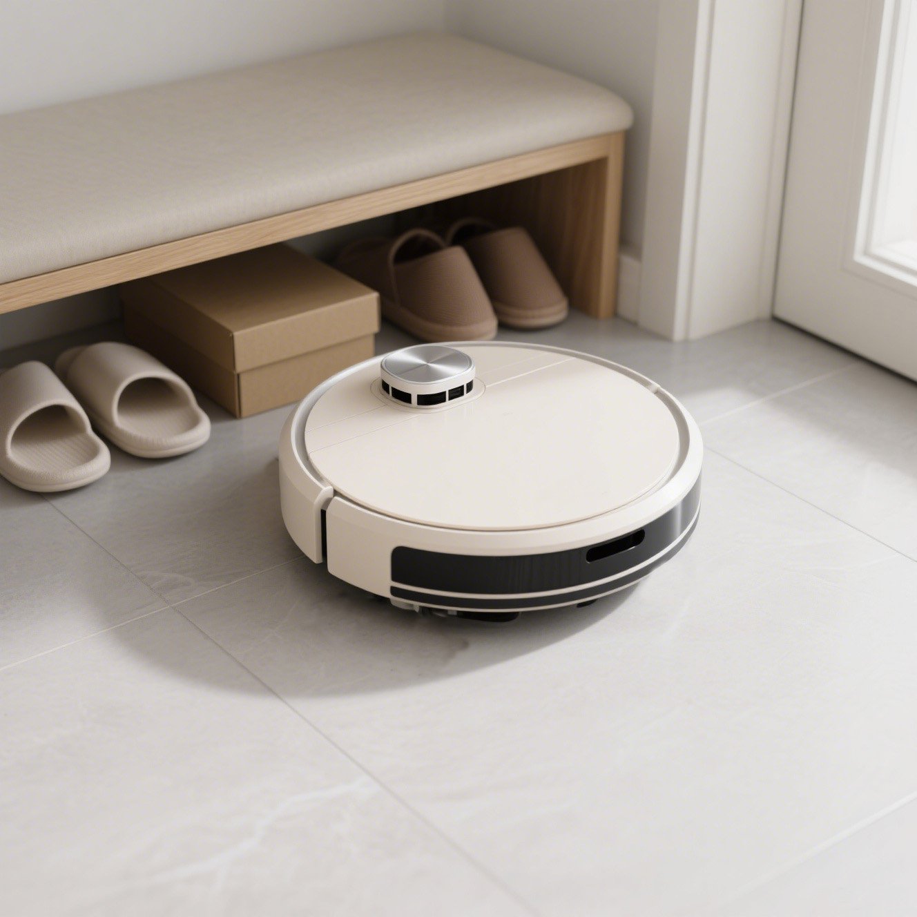 Chytrý robot pro zametání domácnosti