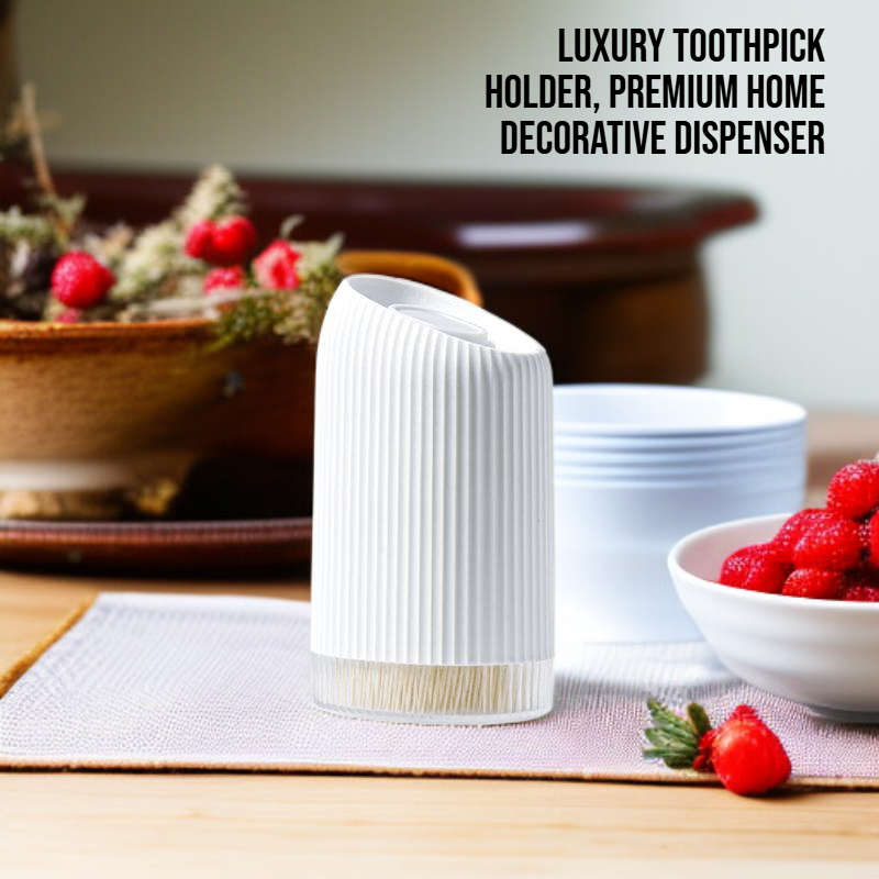 Luxury toothpick tube with personalized design