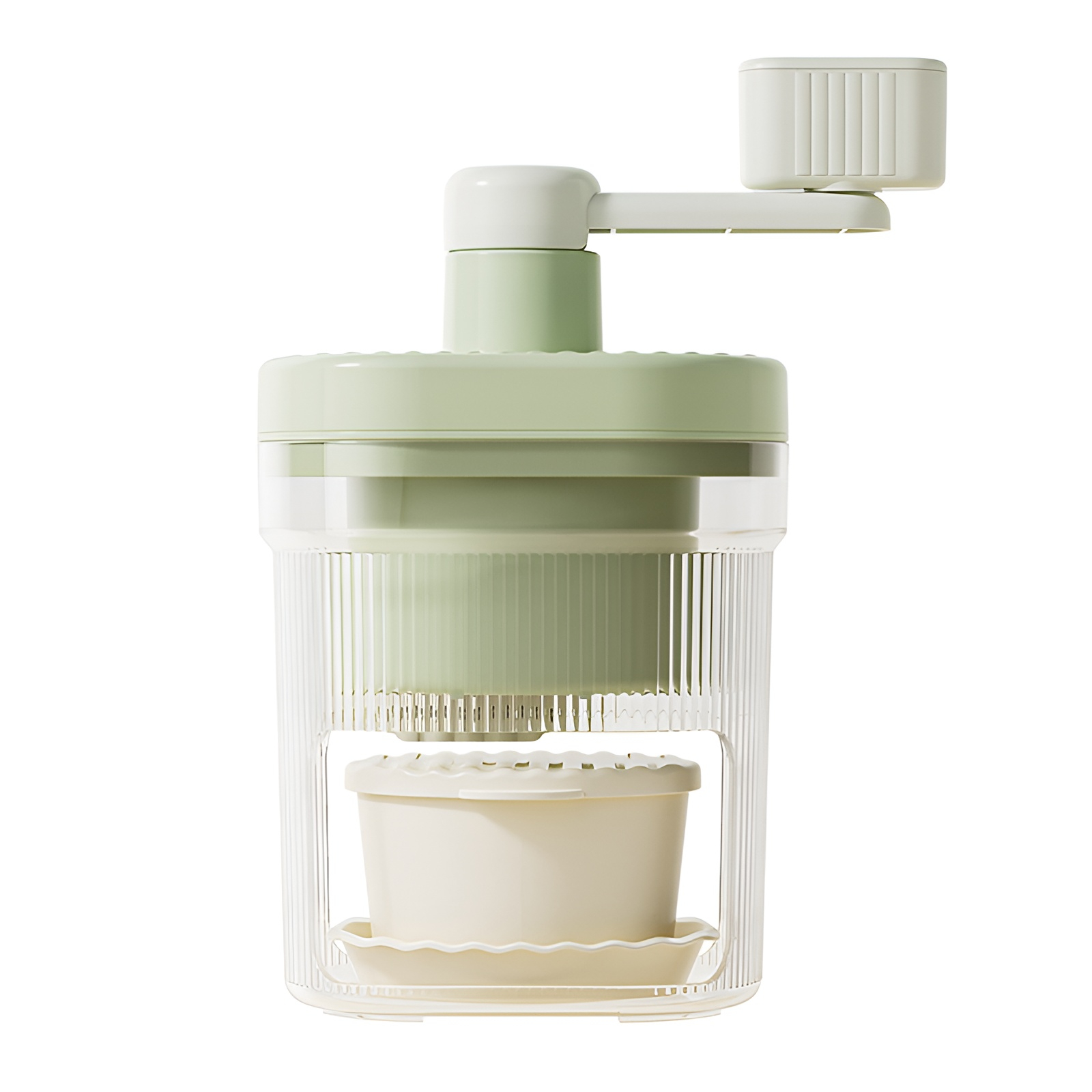 手動製氷機、小型家庭用ひょう氷機、手回し式製氷機、スムージーかき氷機