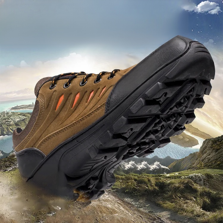 Protiskluzové tlumicí turistické boty
