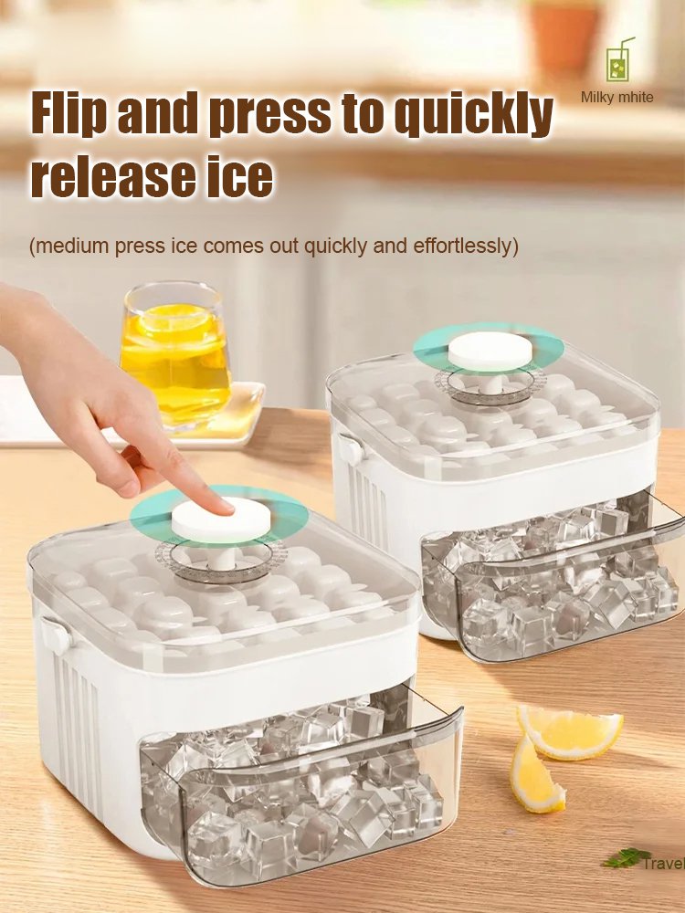 [Lazy Man's Artifact] Large Capacity Ice Maker That Doesn't Dirt Your Hands