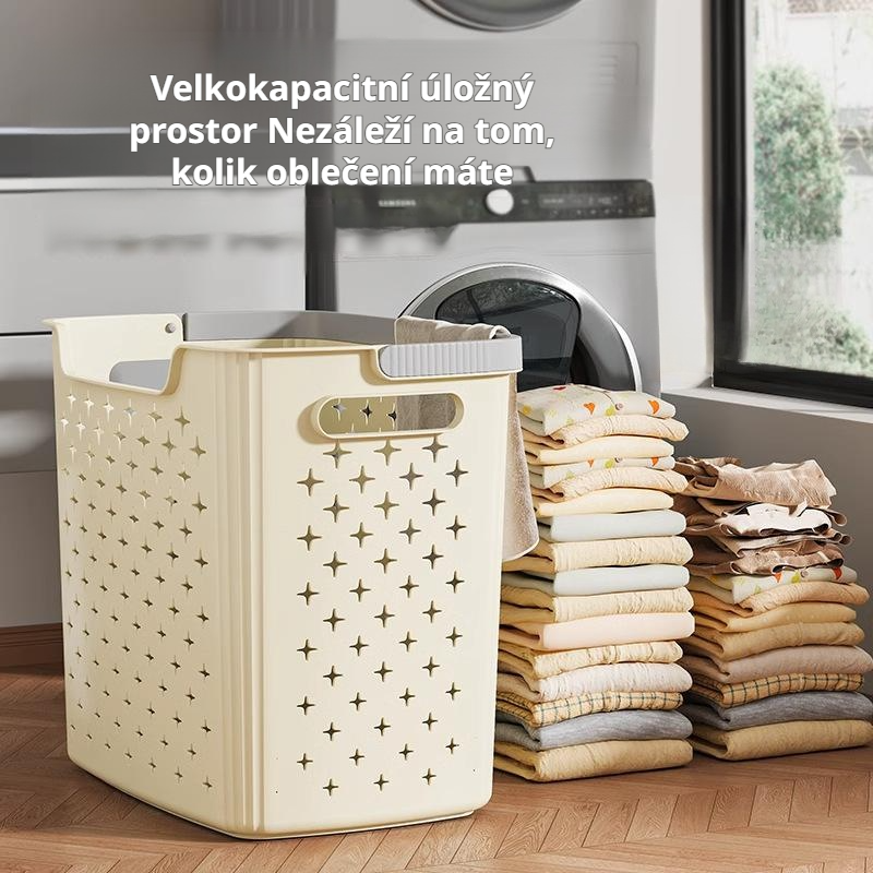 Domácí úložný koš na prádlo, koš na špinavé oblečení