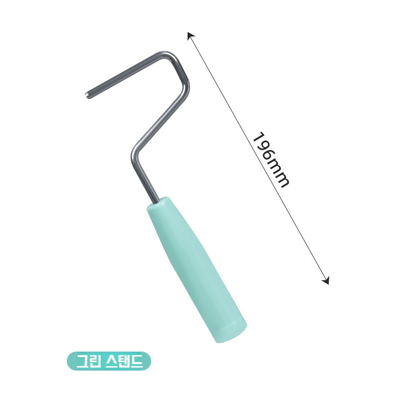 사각 롤러 브러쉬 공구 스펀지 폴리 엄지 롤러 브러쉬