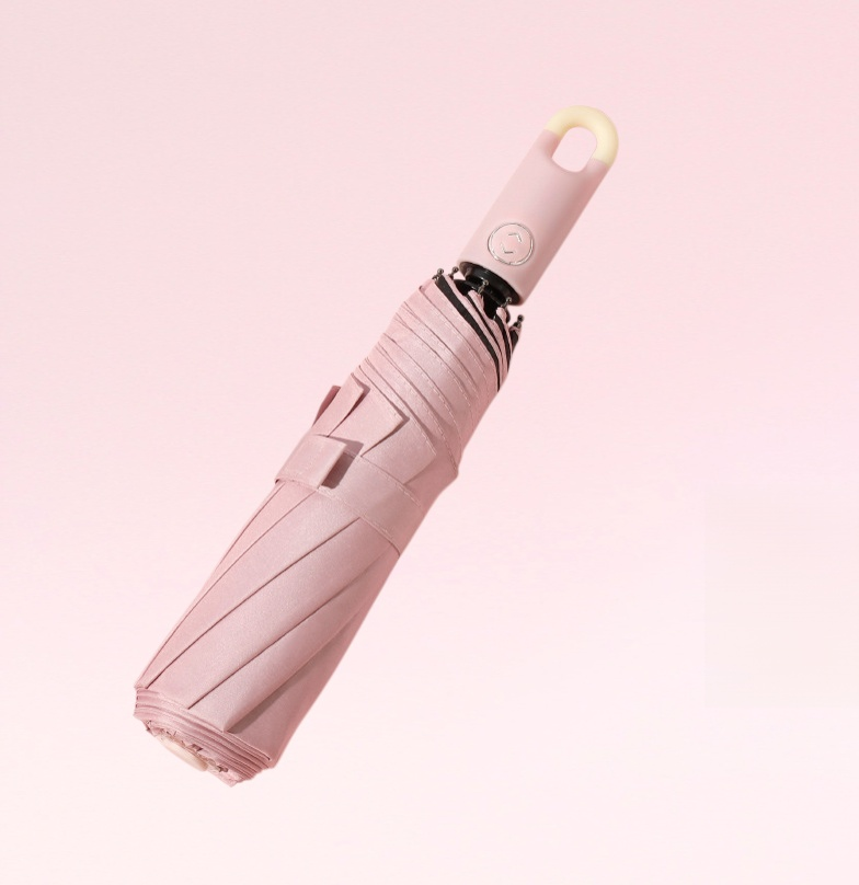 ร่มพับสามตอนอัตโนมัติสำหรับธุรกิจ กันแดด กันฝน กันแดด ใช้ได้ 2 แบบ