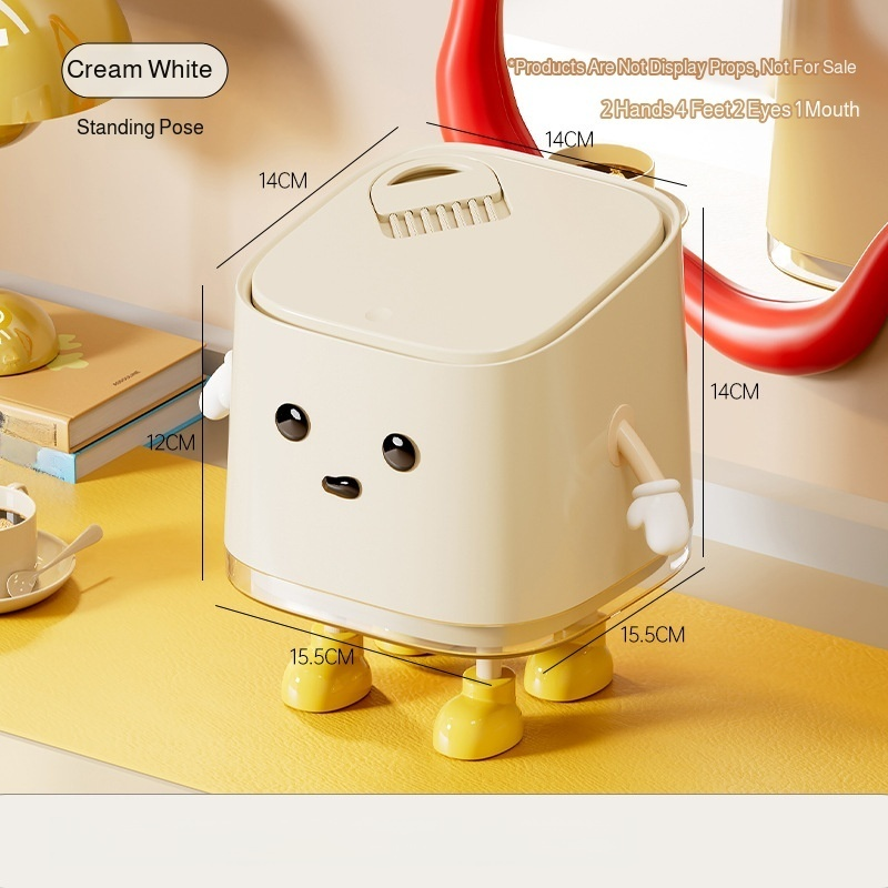 Household HighValue Trash Can Press Living Room Plastic MultiScene Storage