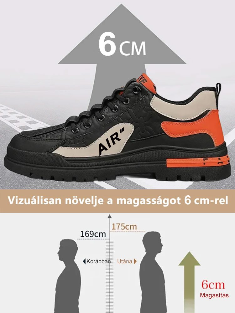 Csúszásgátló kopásálló lélegző sportcipő férfiaknak