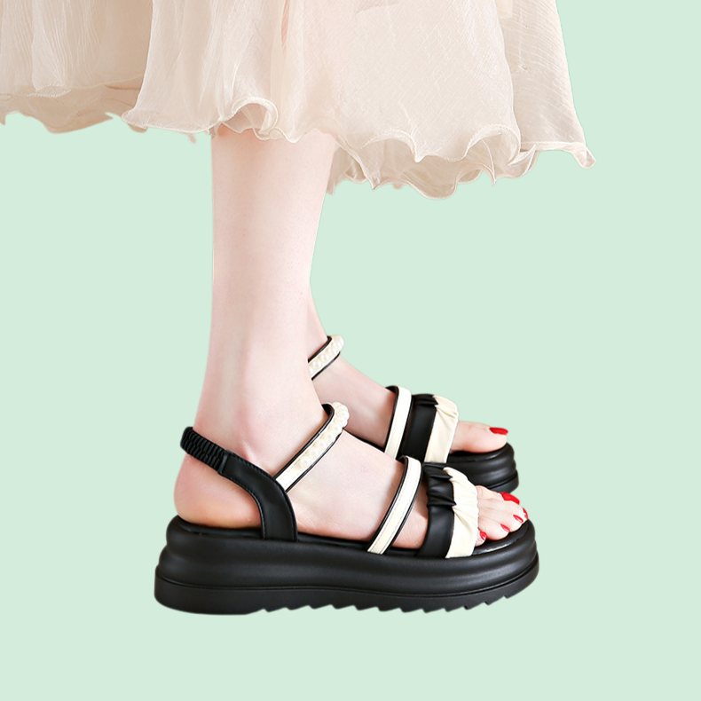 두꺼운 밑창 패션 샌들