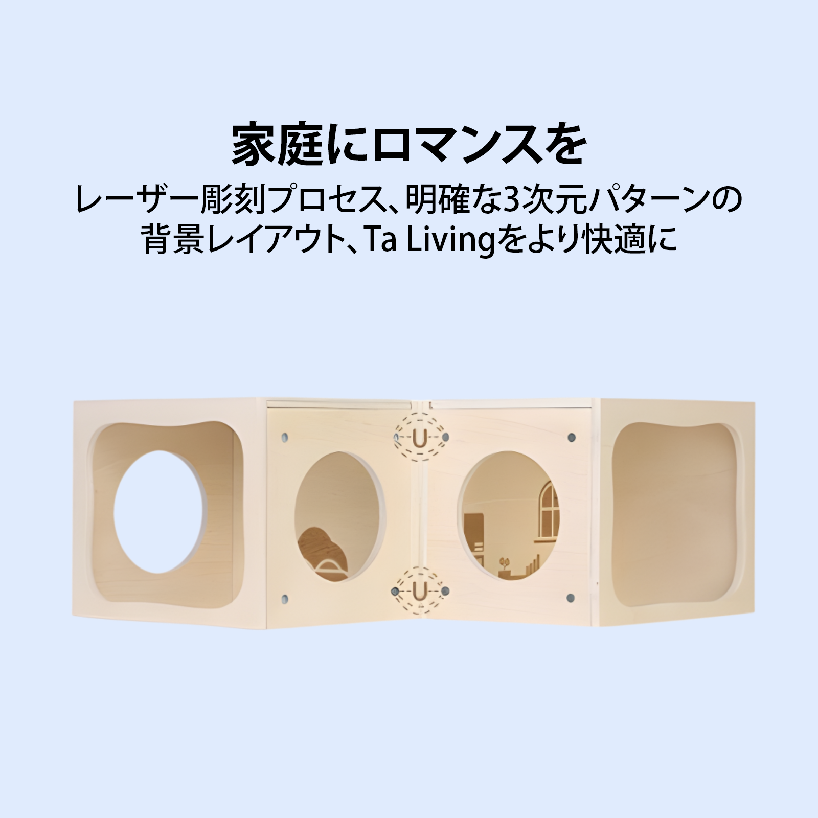 ハムスターの隠れ家、新しいペットの木製品、ゴールデンベア、小さな家のぞき見装飾品、無垢材製品