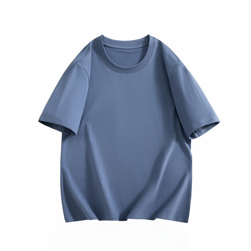 남녀 공용 심플한 반팔 티셔츠
