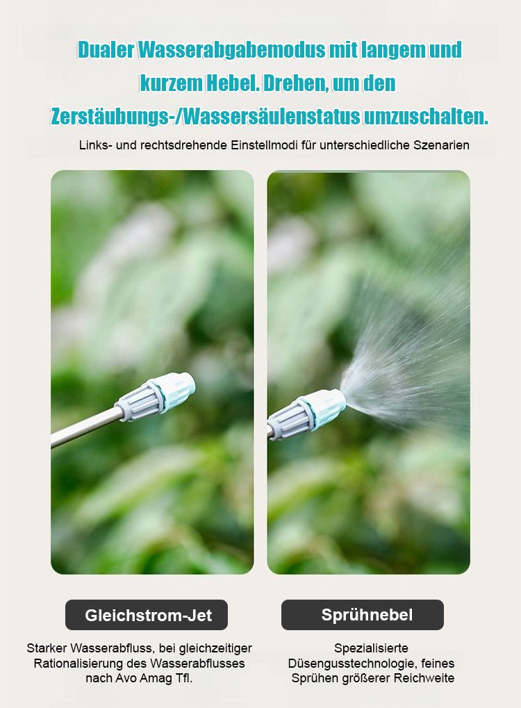 Praktischer Sprüher für Pflanzenpflege