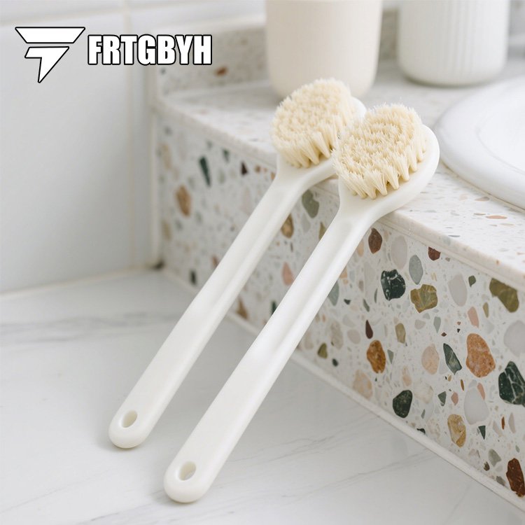 Rückenbürsten-Artefakt beim Peeling der Haut