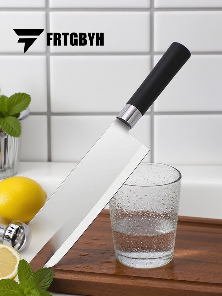 Edelstahlmesser zum Schneiden von Gemüse und Obst zu Hause